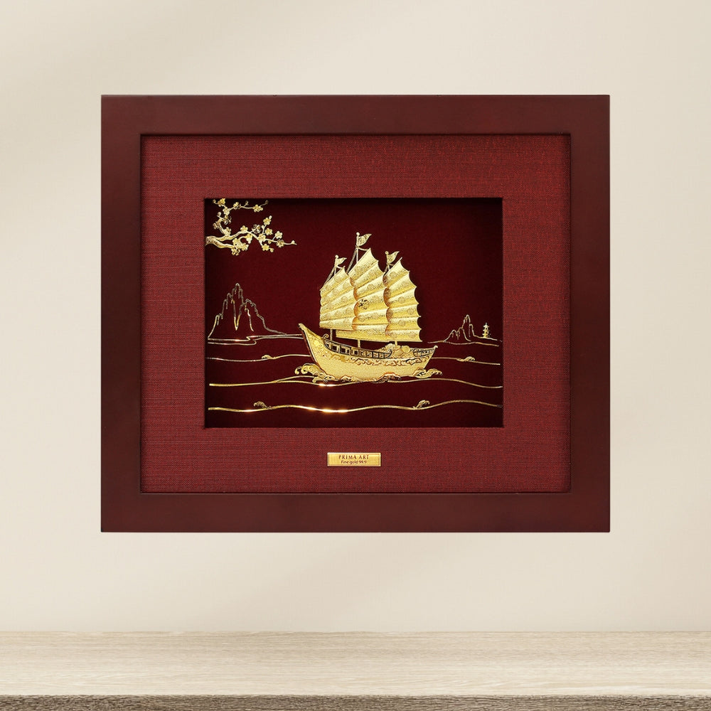 CGS-0151-39 Wealth Ship in Frame 25 x 29 cm_1