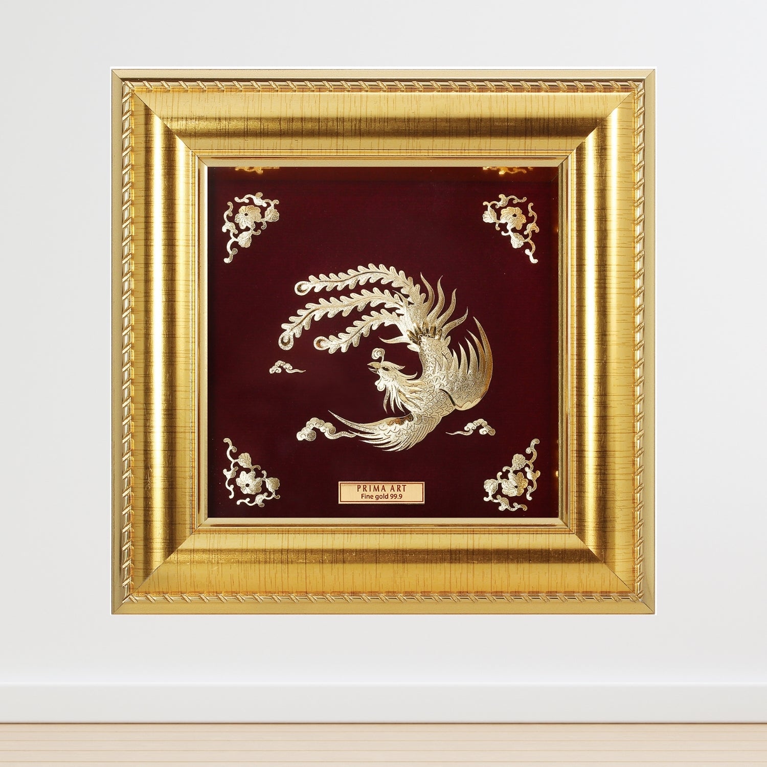 CGS-0371-07 Imperial Phoenix in Frame 16 x 16 cm