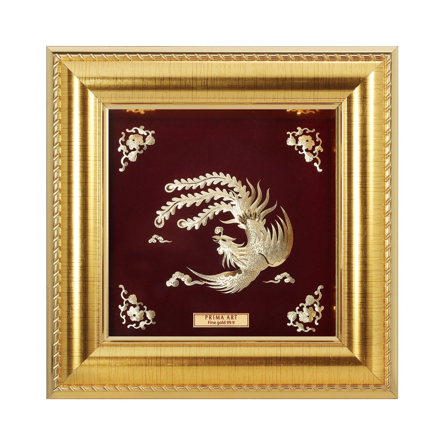 CGS-0371-07 Imperial Phoenix in Frame 16 x 16 cm