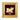 CGS-0371-16 Golden Pig Brings Fortune in Frame 16 x 16 cm