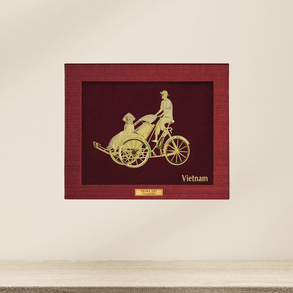 CGS-0447-06 The Girl and the Cyclo in Frame 18 x 20 cm_1