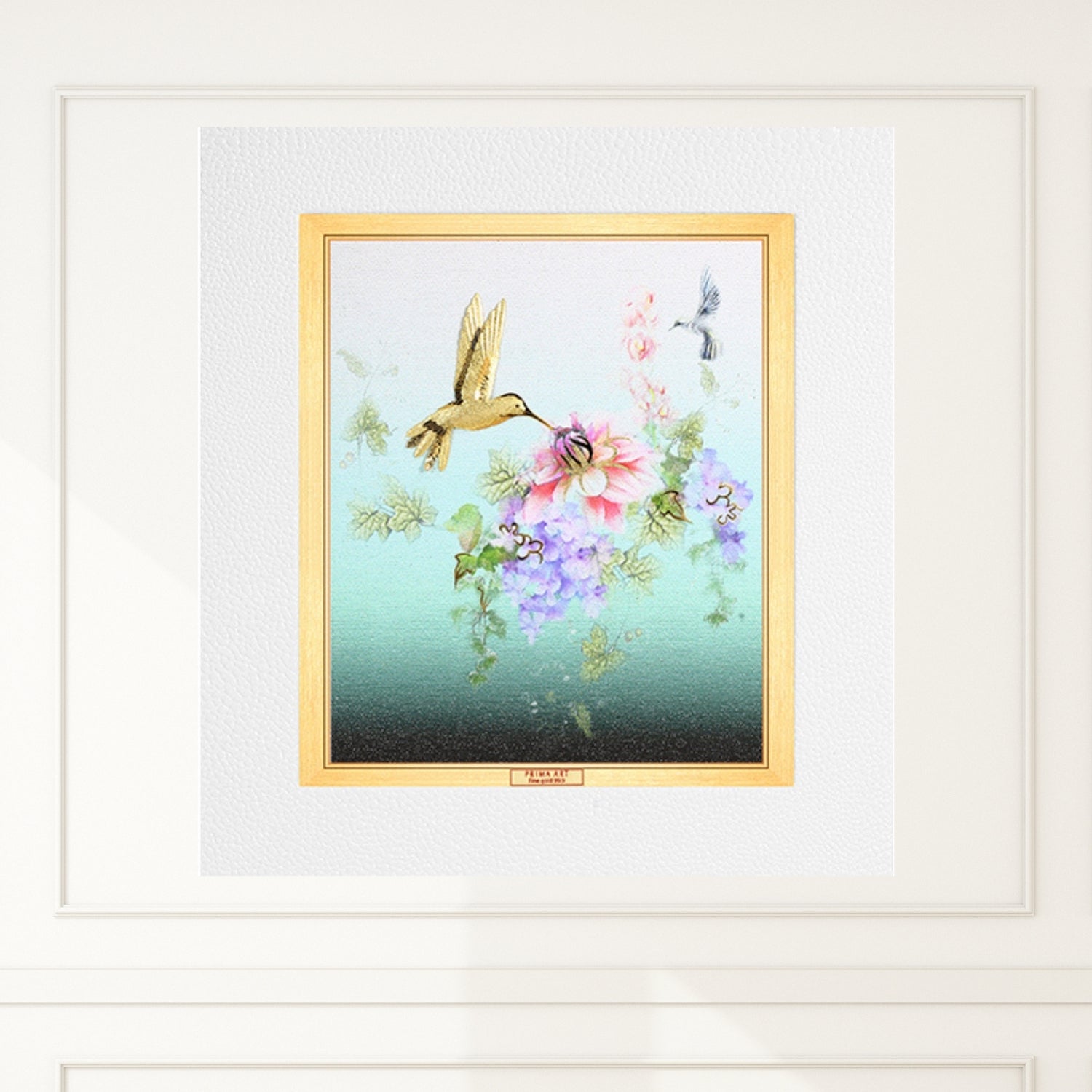 CGS-0698-01 LUXE Impression, Couple of Birds in Frame 18 x 20 cm