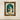 MGS-0058-01 NOBLE Peafowl, Elegant Peacock In The Flower Garden in Frame 100 x 125 cm