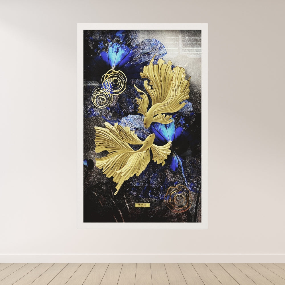 VCG003002 Aqua Charm in Frame 35x55 cm