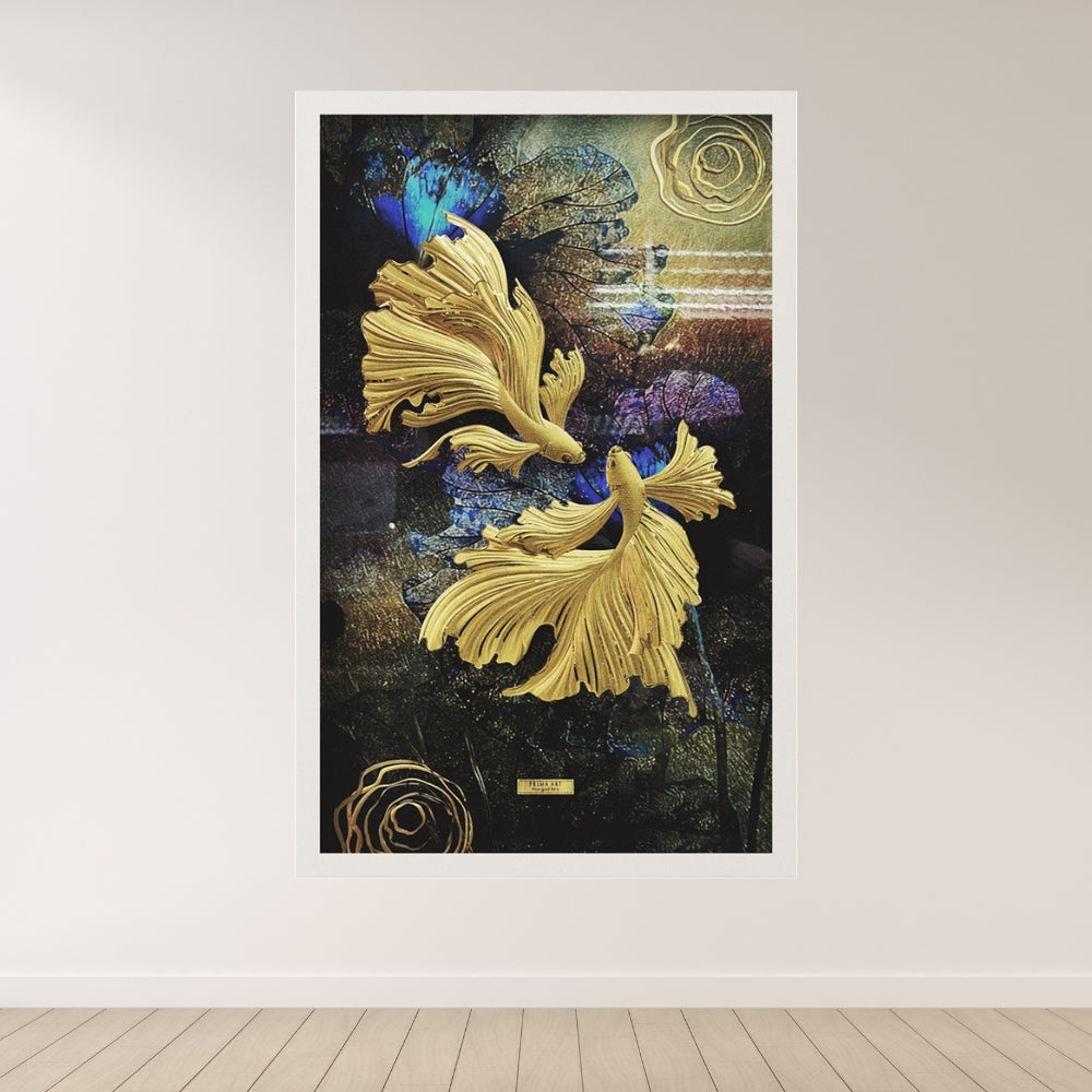 VCG003003 Aqua Charm in Frame 35x55 cm
