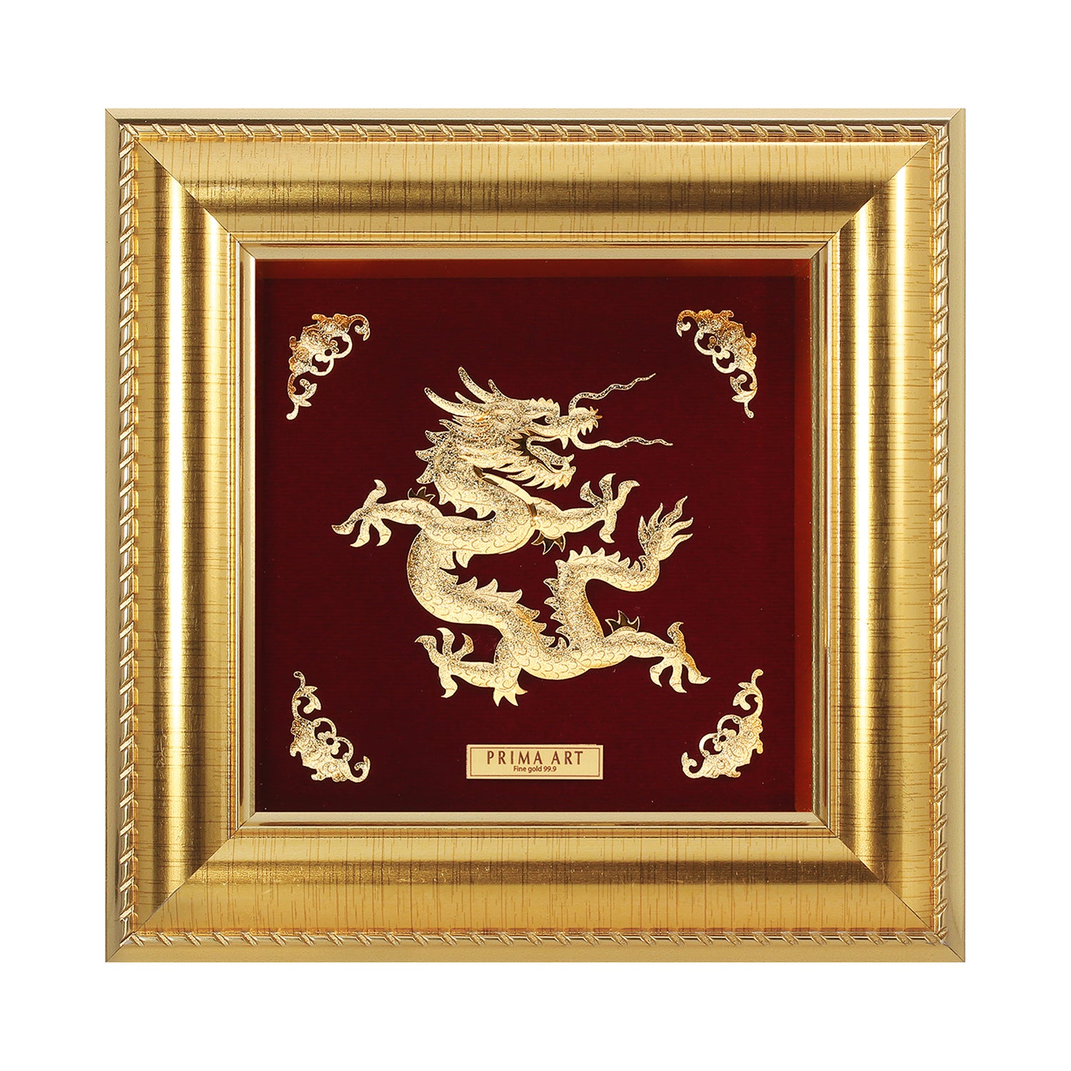 CGS037106 Dragon Wealth in Frame 16x16 cm