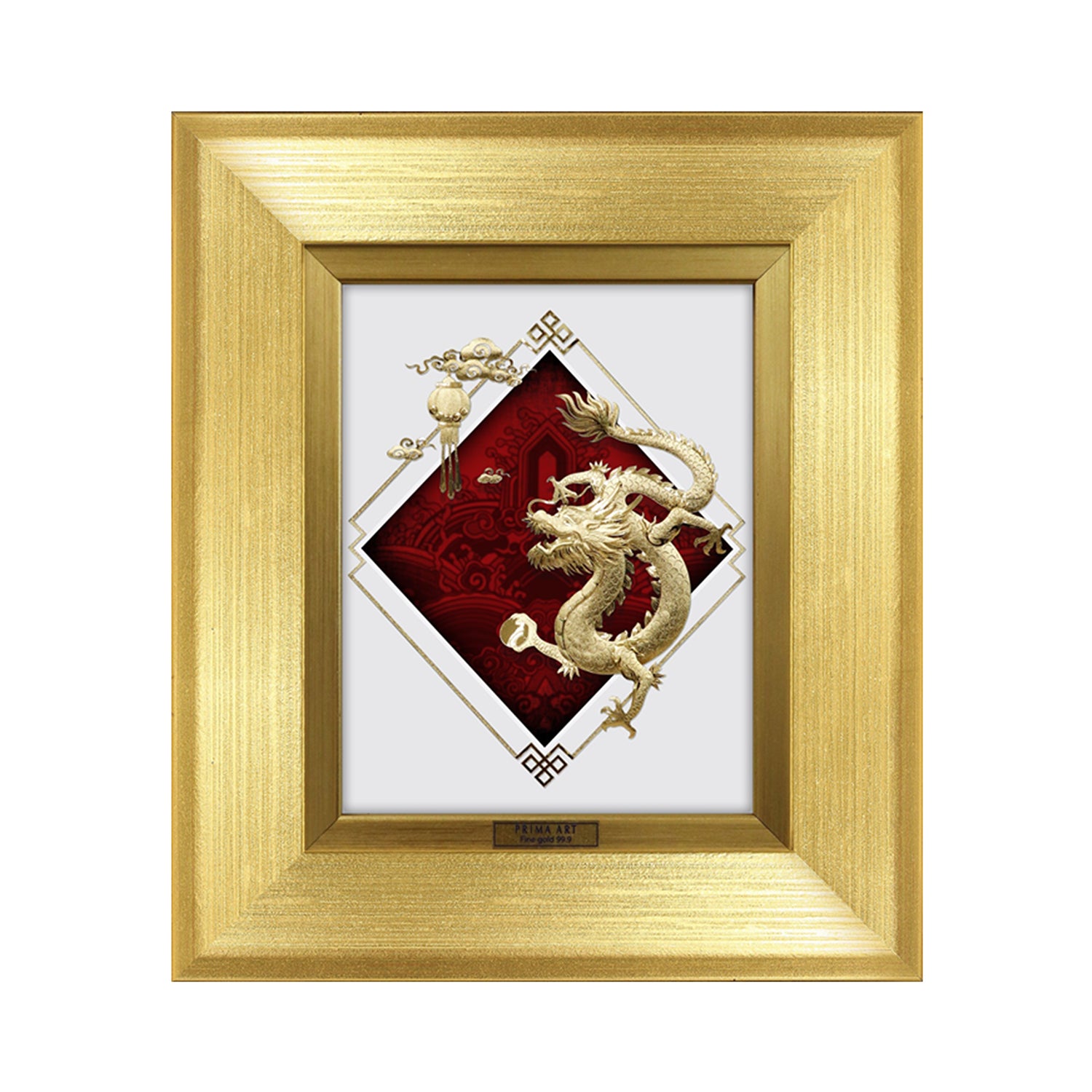 CGS087301 Dragon Jade in Frame 18x20 cm