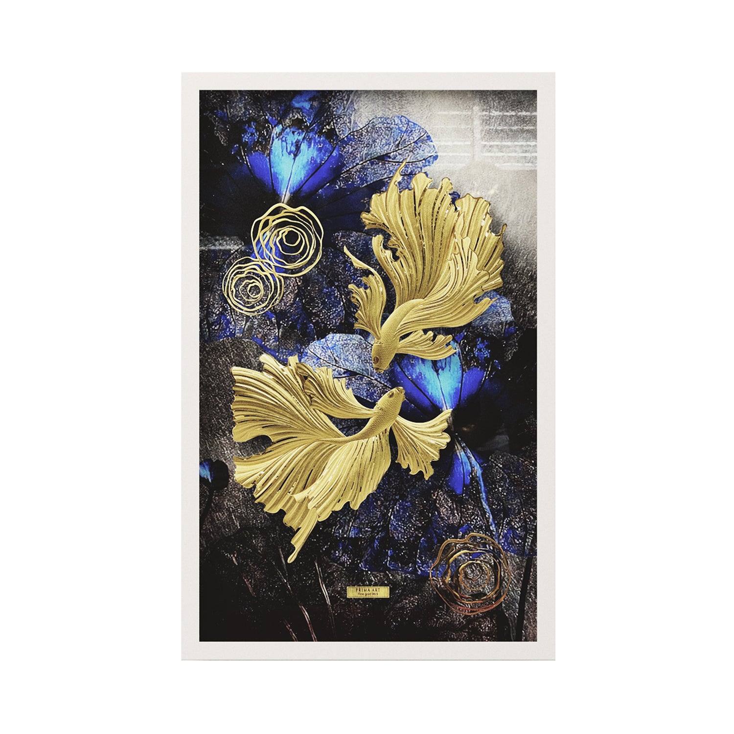 VCG003002 Aqua Charm in Frame 35x55 cm