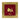 VCG005801 Bodhi Leave with "Tam" Calligraphy (means Mind) in Frame 15x15 cm