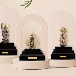 Devotion Statues - Tinh Hoa Nghệ Thuật & Tâm Linh trên chất liệu Tượng Đồng & Tấm Phủ Vàng 24K