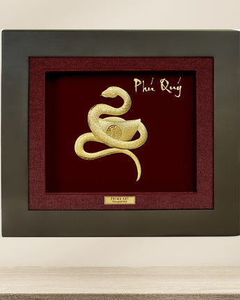 CGS-0411-17 Golden Snake Brings Advanced Improvement in Frame 18 x 20 cm