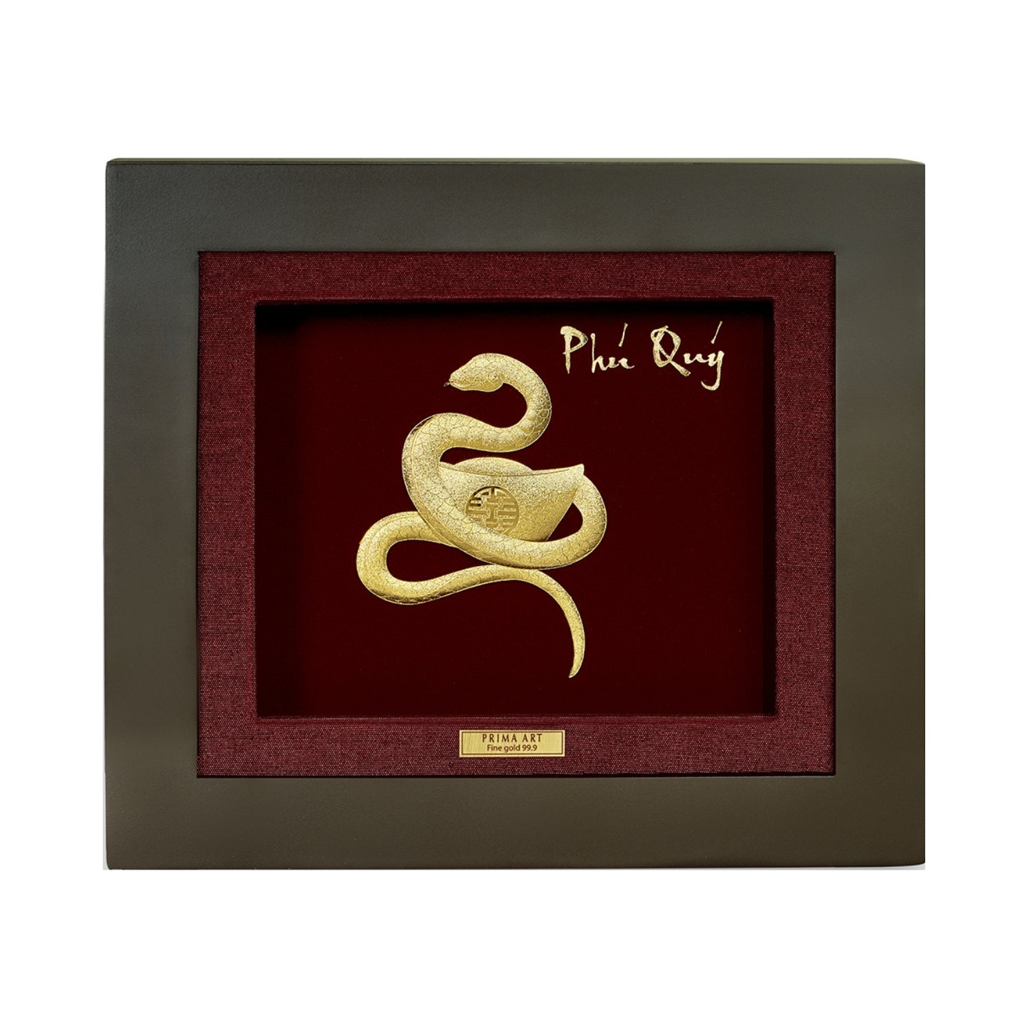 CGS-0411-17 Golden Snake Brings Advanced Improvement in Frame 18 x 20 cm