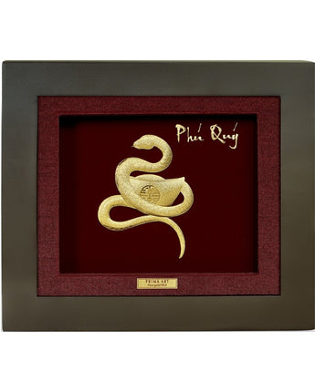 CGS-0411-17 Golden Snake Brings Advanced Improvement in Frame 18 x 20 cm