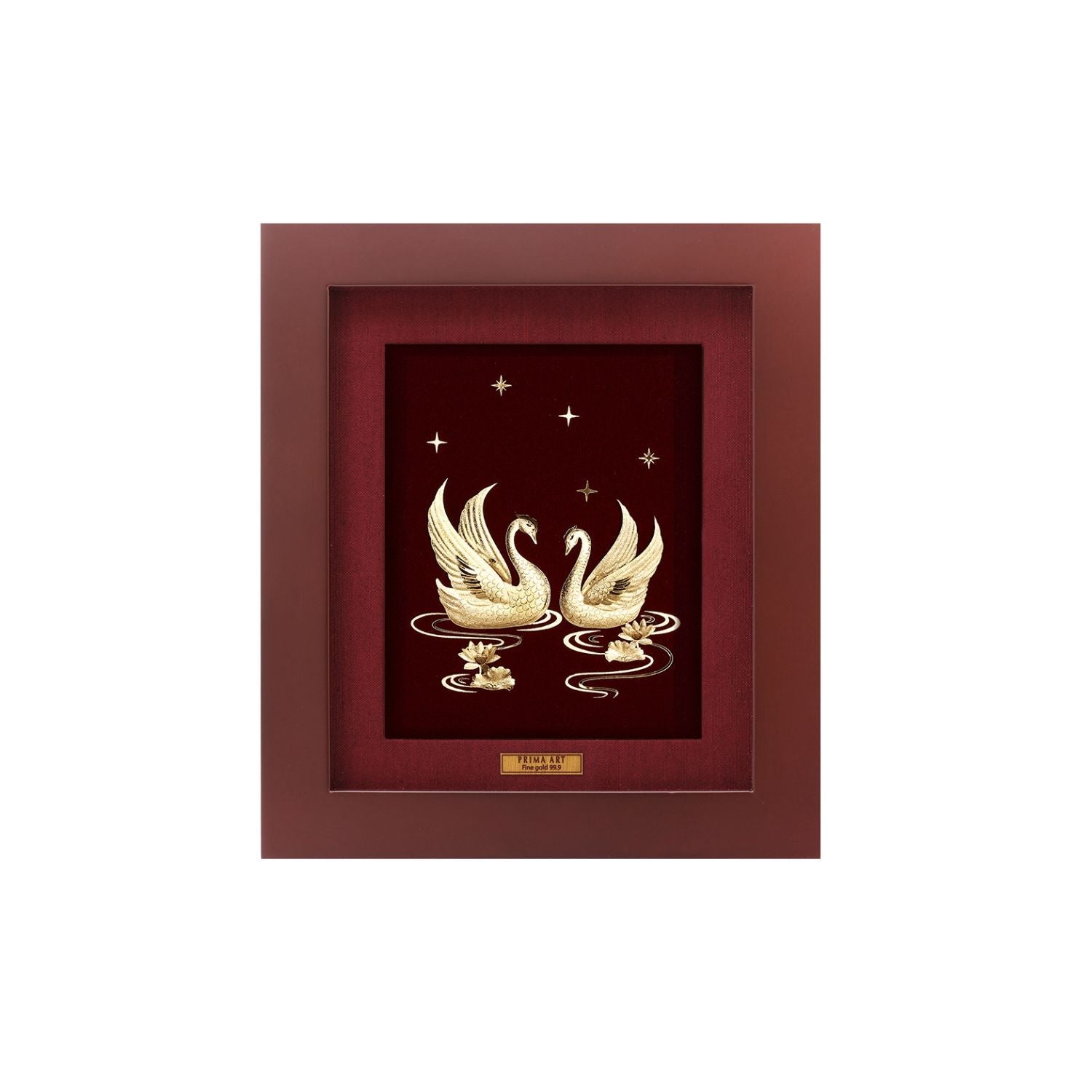 CGS-0411-34 Couple Cranes In Love in Frame 18 x 20 cm