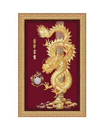 CGS-0430-01 The Ultimate Powerul And Legendary Dragon  in Frame 145 x 210 cm