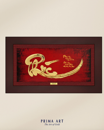"Phuc" Calligraphy of Happiness