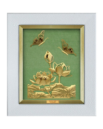 CGS-0643-80 LUXE Original, Couple of Butterflies in Frame 18 x 20 cm