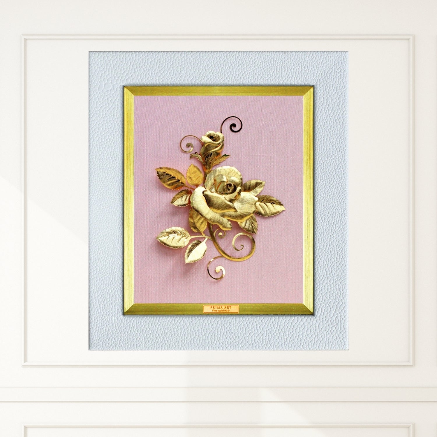 CGS-0657-80 LUXE Original, Rose in Frame 18 x 20 cm