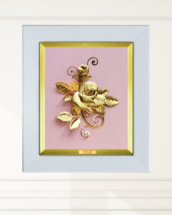 CGS-0657-80 LUXE Original, Rose in Frame 18 x 20 cm