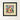 CGS-0694-01 LUXE Color of Spring, Peach Blossom in Frame 35 x 35 cm
