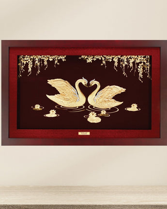 MGS-0009-01 Couple Cranes In Love in Frame 55 x 35 cm