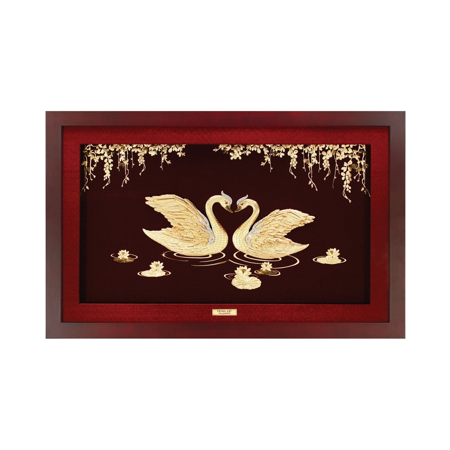 MGS-0009-01 Couple Cranes In Love in Frame 55 x 35 cm