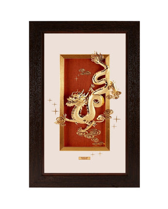 MGS-0051-01 NOBLE Original, The Flying Dragon in Frame 35 x 55 cm