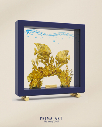 タイ PRIMA ART のゴールドの額装 トゥクトゥク タイ PRIMA ART のゴールドの額装 トゥクトゥク 24K.PRIMA.GOLD.アート