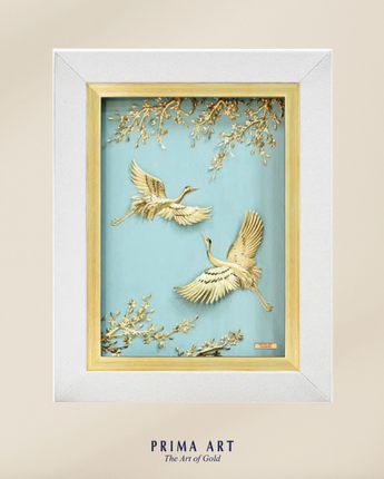 LUXE Couple Cranes of Happiness (Turquoise)