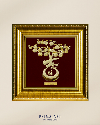 Tree of Wealth With the Character 'Phuc' (Fortune)