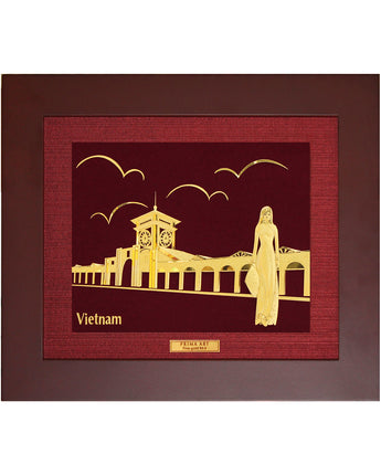 CGS050101 Ben Thanh Market in Frame 18x20 cm